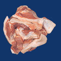 Belly trimmings rindless